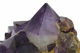 Deep Purple Amethyst Crystal Cluster - Congo #174229-1